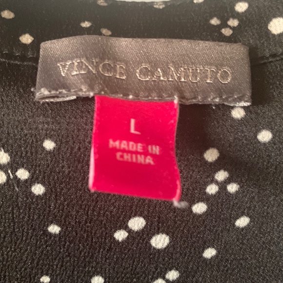 Vince Camuto Black and White Blouse - Picture 7 of 7